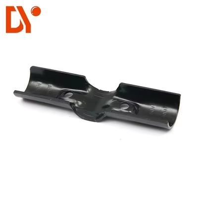 HJ-3 OD28mm black lean Tube Connector and Metal Joints for lean Pipe