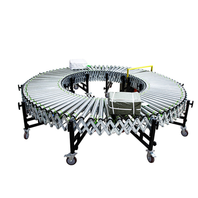 Cs Telescopic Belt Conveyor Flexible Discharge Roller Conveyor System