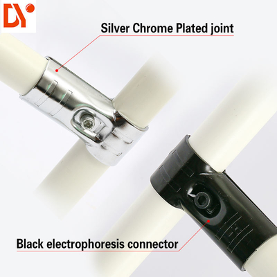 Customized ESD ABS Coated Pipes Plastic Coated Steel Lean Pipe / Tube For Rack System