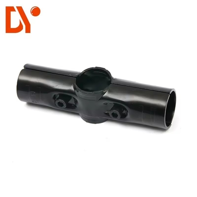 Lean Tube Fitting Connector For Cruciform Structure Of 28mm Pipe Rack System
