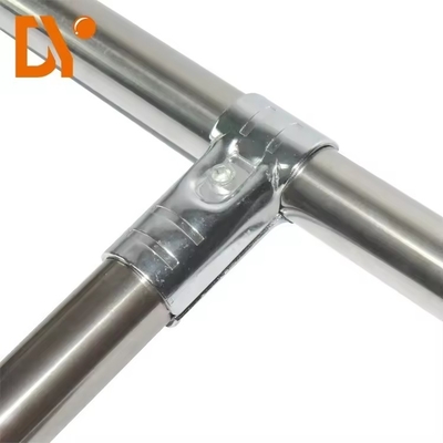 High Quality Sturdy Construction Pipe Rack Lean Tube Metal Joint