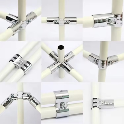 High Quality Sturdy Construction Pipe Rack Lean Tube Metal Joint