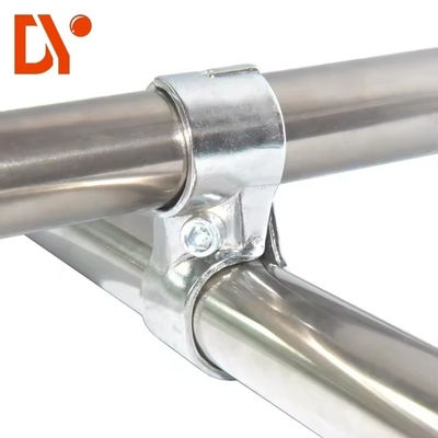 Metal Pipe Connectors Structural Pipe Connector For Lean Tube