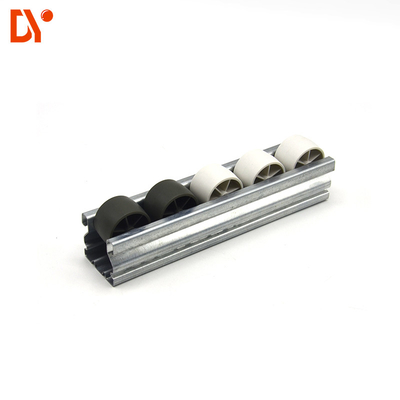 Wholesale Aluminum Roller Track For Pipe Rack System Flow Rail / Racking System/ Flow Roller Conveyor Track
