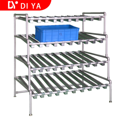 Wholesale Aluminum Roller Track For Pipe Rack System Flow Rail / Racking System/ Flow Roller Conveyor Track