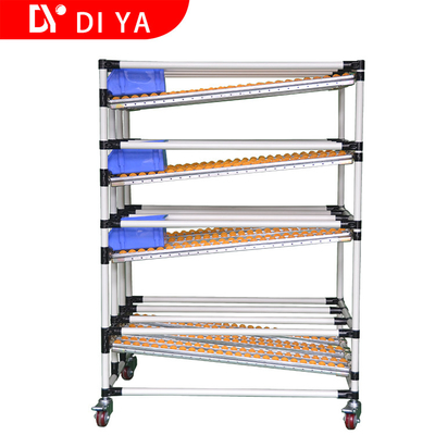 DY-40X33 Strengthen Sheet Metal Roller Track For Industry Length Customized
