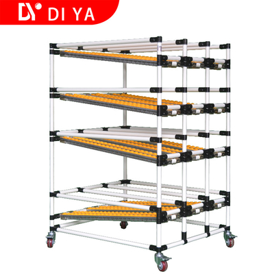 DY-40X33 Strengthen Sheet Metal Roller Track For Industry Length Customized