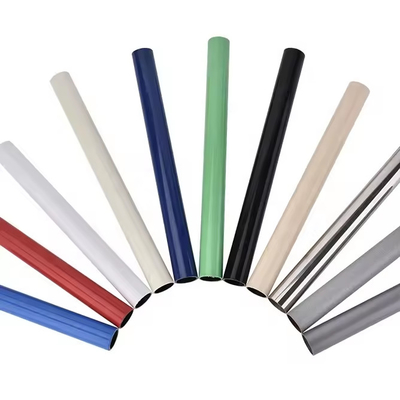 28MM Lean Pipe Tube PE / ABS Coated Steel Pipe Metal Flexible Tube For Workbench