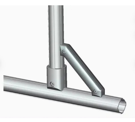 Industry Aluminum Pipe Joint Aluminium Alloy Joint Lean Pipe