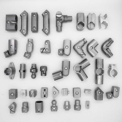 Quality Certified Fastener Karakuri Pipe Rack OD28 Aluminum Tube Profile Connector