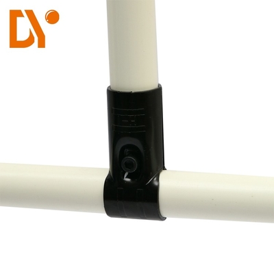 Industrial Electrophoresis Black Lean Tube Connector OEM