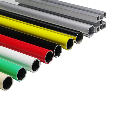 Diameter 28mm colourful PE Coated kaizen steel lean pipe for Flexible assembly worktable