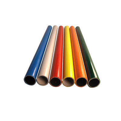 Factory Specialized Dimension 28mm PE Coating Coated  Lean Pipe Goblin Pipe Lean Kaizen Pipe