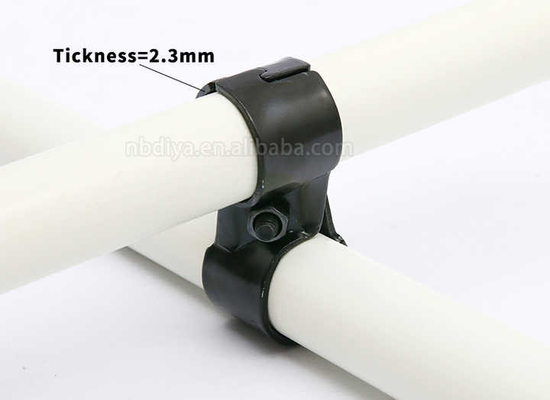 HJ-6 Black Lean Pipe Metal Joint for Pipe Light Weight Shelving
