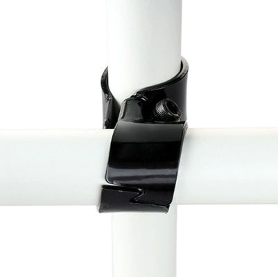 HJ-6 Black Lean Pipe Metal Joint for Pipe Light Weight Shelving