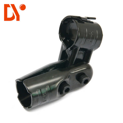 Customization Lean Tube Connector 45 Degree Angle Metal Joint Fittings for Pipe System HJ-7
