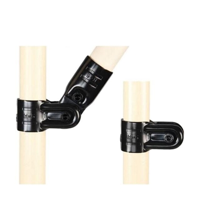 Customization Lean Tube Connector 45 Degree Angle Metal Joint Fittings for Pipe System HJ-7