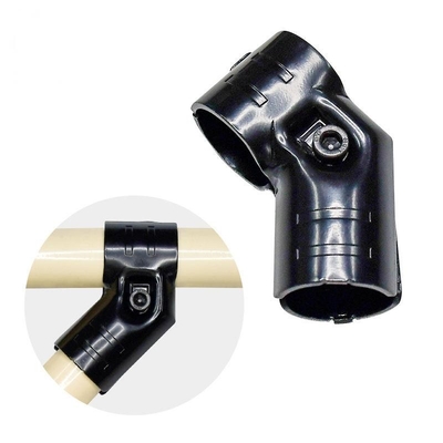 Powder Coated 28mm Lean Pipe Connector For Industrial Carts