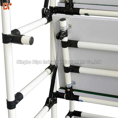 Factory Specialized Customize Pipe Fitting Lean Tube Connector Metal Single Metal Joint for Pipe Rack