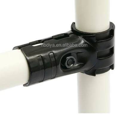 Factory Specialized Customize Pipe Fitting Lean Tube Connector Metal Single Metal Joint for Pipe Rack
