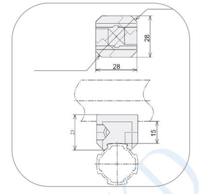 Industrial Aluminum Lean Tube Connector Aluminum Alloy Pipe Lean Manufacturing Line with Efficient Joint