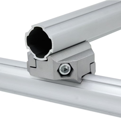 Industrial Aluminum Lean Tube Connector Aluminum Alloy Pipe Lean Manufacturing Line with Efficient Joint