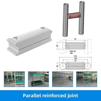 Parallel Extension Joint Material Handling Improvement Lean Pipe Joint Aluminum Profile Corner Joint