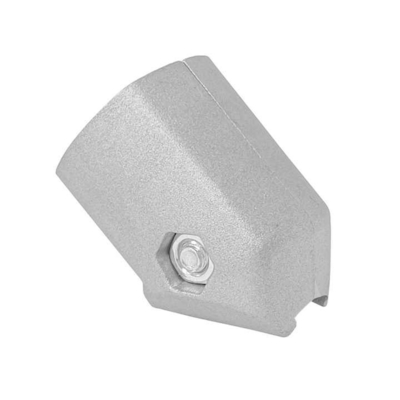 Lean Tube Plug Hand Inserted Furniture Connector Aluminum Tube Aluminum Alloy Fixed Connector Appearance 45