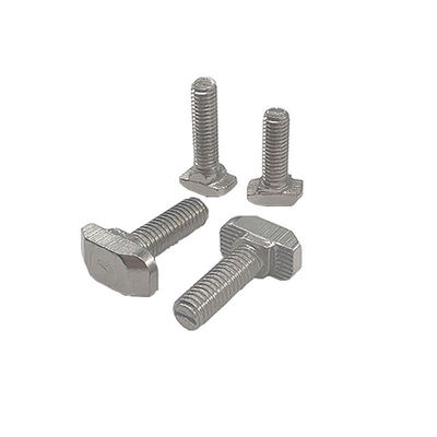 T Slot Hammer Head 304 Stainless Steel Channel T Bolts Screws for Slot 10mm Aluminum Profile