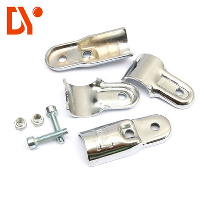 DIYA Supply Metal Joints D28 Chrom-plated Lean Pipe Connector Hardware Fittings Inch Measurement System
