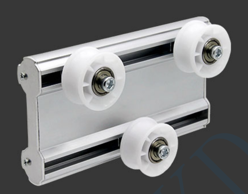 28mm Corrosion-Resistant Groove Roller Slider for Easy Installation on Aluminum Lean Tube