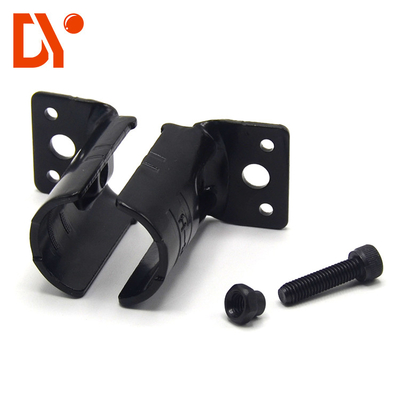 28mm Lean Pipe Black Electrophoresis Metal Joint For DY HJ-2 2.3mm Thickness