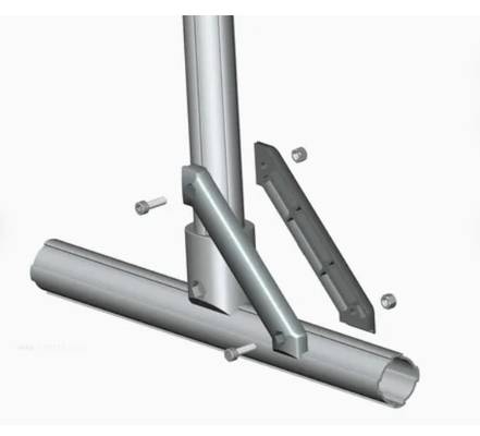 Industry Aluminum Pipe Joint Aluminium Alloy Joint Lean Pipe