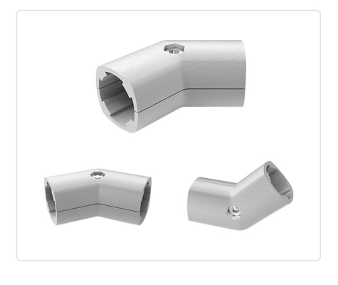 DYJ28-A03 Third Generation Lean Tube Frame High-quality Aluminum Tube 135 ° External Joint Fixing Parts
