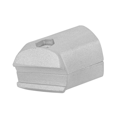 Lean Tube Plug Hand Inserted Furniture Connector Aluminum Tube Aluminum Alloy Fixed Connector Appearance 45