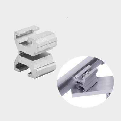 Üçüncü nesil Alüminyum Yalçın Tüp Bağlantı Elastik Bağlantısı Çerçeve Tablosunun Sabitlenmesi / Fittings Montajı için