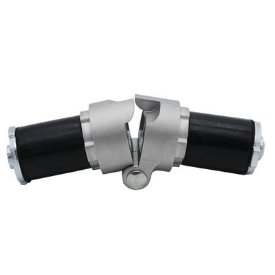 OD 28mm Lean Pipe Connector Çift boru hareketli eklem İş masası için sargı eklemi