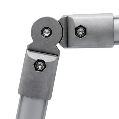Fabrika Toptan Çelik Tüp Alüminyum OD 28mm Lean Pipe Angle Joint