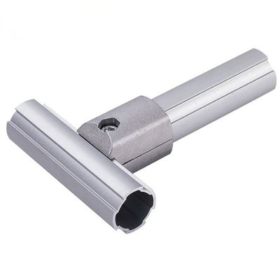 Endüstriyel Aksesuarlar Atölyesi 19mm Lean Tube Alüminyum Tube Joint için Lean Pipe Connector
