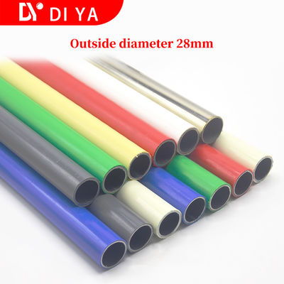 PE / ABS kaplamalı dikişsiz 28 mm ince tüp