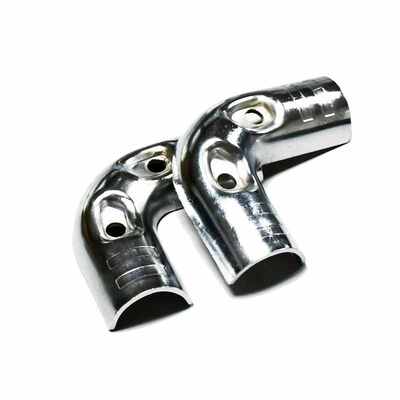 HJ-15 Chrome Plating Metal Joint Pipe Joints for Lean Pipe Racking System Pipe Connection Fittings HJ-15 Chrome Plating Metal Joint Pipe Joints for Lean Pipe Racking System Pipe Connection Fitting