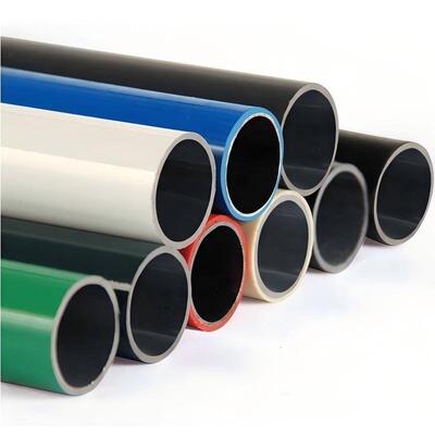 28 mm kaplı borular Plastik kaplı çelik borular Yalın raf sistemi için yalın boru