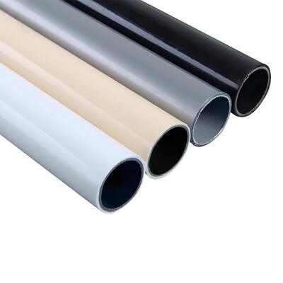 Renkli kaplı çelik yalın boru özelleştirilebilir iç ve dış plastik kaplı kompozit çelik boru