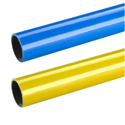 28MM PE / ABS kaplı çelik yalın boru iş masası akış rafı için ESD