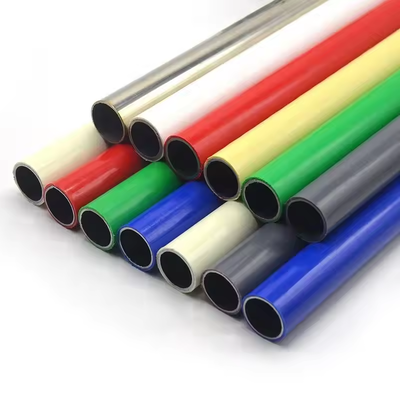 0.8-2.0mm Kalınlık PE Kaplamalı Endüstriyel Yalın Boru Çelik Boru