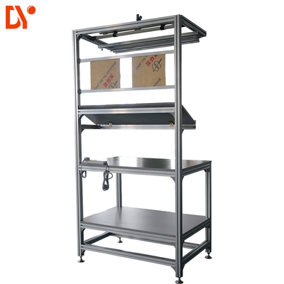 Assembly Coated Lean Pipe Aluminium Profile Workbench For Workshop